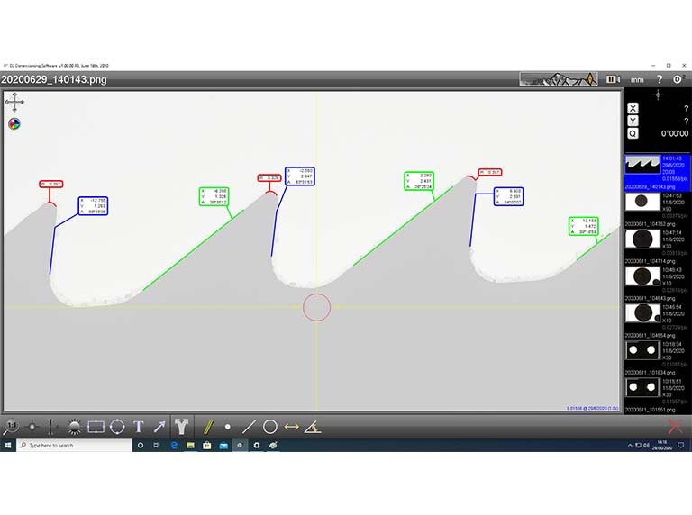 DimensionTwo software dimensioning