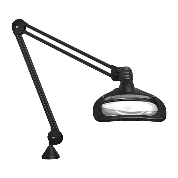 OmnivueMax Industrial Magnifier Light with Floor Stand