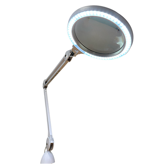 ClearView HEPTA bench magnifier