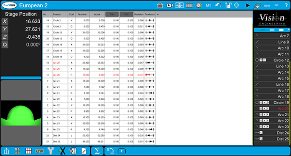 Reporting-1-600×322 M3-Messsoftware, die einen Bericht anzeigt